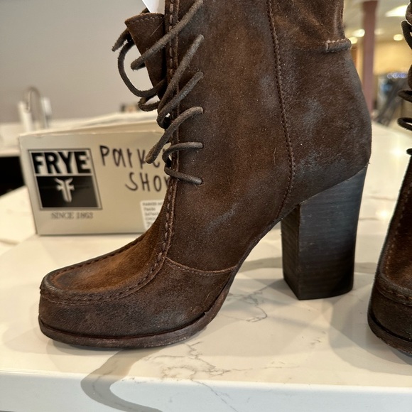 Frye Parker Moc healed bootie - Picture 2 of 9
